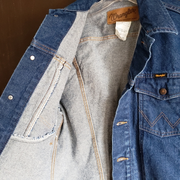 VTG Wrangler Jean Jacket - Picture 4 of 11